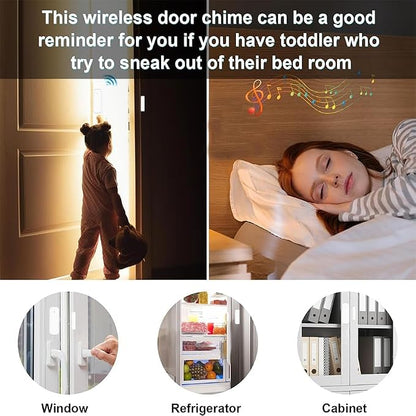 Loopo Tuya-Compatible Zigbee Door Window Sensor, Smart Contact Sensor with App Alerts, Compatible with Alexa & Google Assistant via Smart Life App, Zigbee Hub Required, AA Battery Powered, 4 Pack