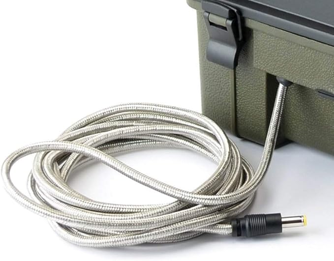 HME Trail Camera 12V / Solar Auxiliary Power Pack, 3-Pack (3 Items)