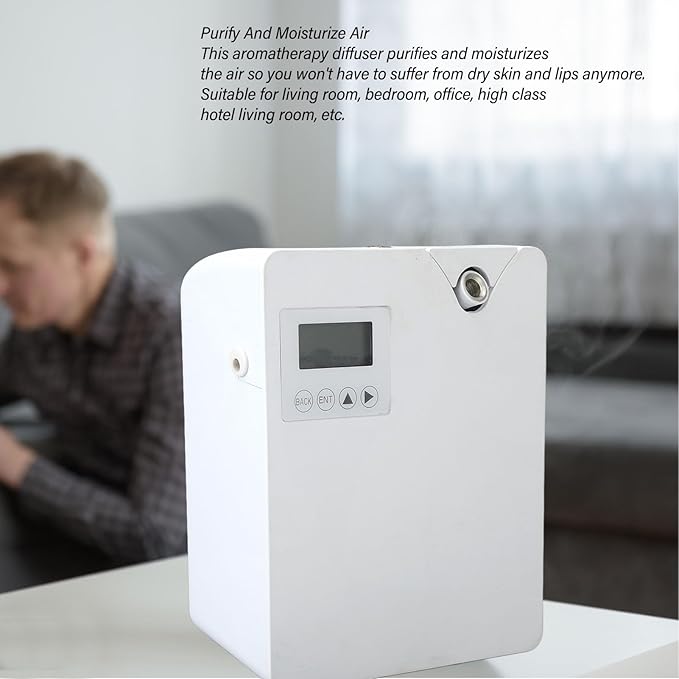 Scent Air Machine Fragrance Hotel Diffuser Bathroom Small Machine for Room Diffuser Diffuser Home 240V Travel Size Air Purifiers (US Plug 100‑240V)