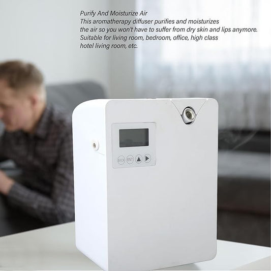 Scent Air Machine Fragrance Hotel Diffuser Bathroom Small Machine for Room Diffuser Diffuser Home 240V Travel Size Air Purifiers (US Plug 100‑240V)