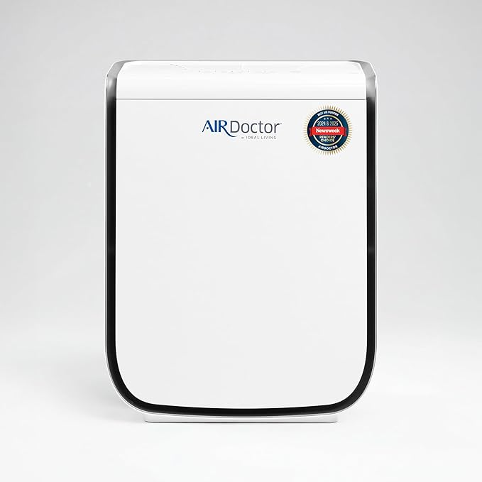 AIRDOCTOR AD2000 Air Purifier. Cleans Kids Bedrooms & Home Offices Up to 1,220 ft2. Removes Allergens, Smoke, Dust, Mold, Pet Hair, Odors, Pollen. Hospital-Grade UltraHEPA & Premium Carbon Filtration.