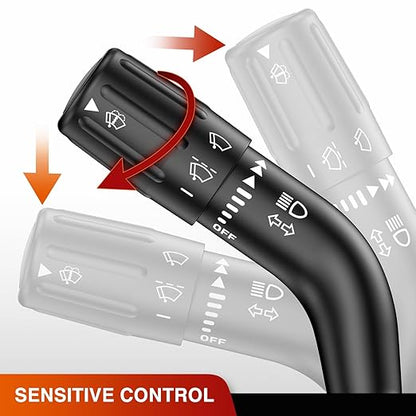 Nilight Turn Signal Switch Compatible with 2008 2009 2010 2011 Ford Focus Windshield Wiper Multifunction Combination Lever Switches