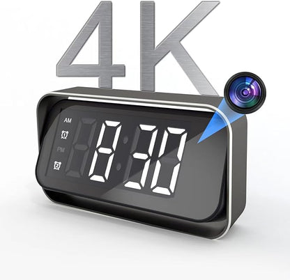 Wireless-Security-Camera, 4K Real Full HD Nanny Cam for Home Security, Night Vision & Motion Detection Alerts, Security Recording with Mobile Phone App, Support 2.4G and 5G