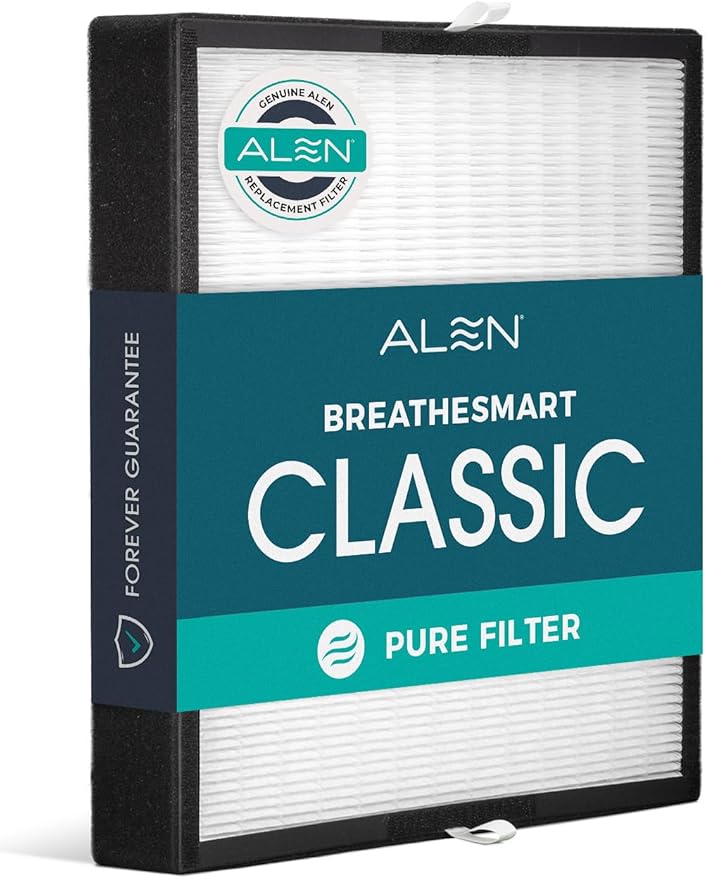Alen Air Filter BF35-Pure Replacement HEPA Filter for BreatheSmart Classic Air Purifier - Captures Allergens, Dust, & Mold (1 FIlter)