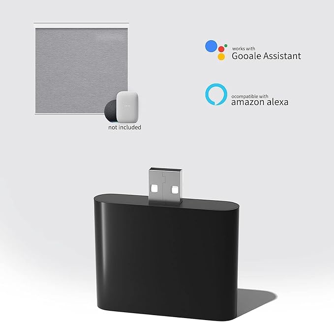 Smart Bridge Compatible with Alexa Google Phone for Tuya App Let Motorized Shades Realize Smart, Smart Bridge (Hub) (MH100)