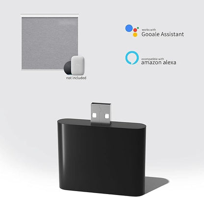 Smart Bridge Compatible with Alexa Google Phone for Tuya App Let Motorized Shades Realize Smart, Smart Bridge (Hub) (MH100)