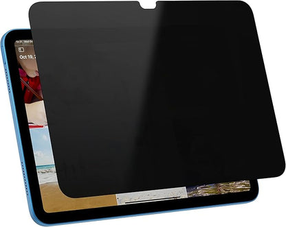 Peslv Privacy Screen Protector for iPad 10th 2022 10.9" & iPad 11th A16 2025 11", Anti Blue Light Glare Spy Private Filter, High Sensitive Bubble-Free Easy Install Black Security Screen