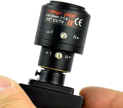 CCTV 960H 1000TVL HD Mini Spy Security Camera 2.8-12mm Varifocal Lens Indoor Surveillance Camera