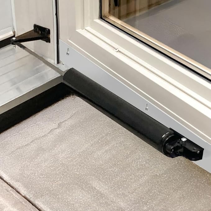 Ideal Security Screen Door Closer, 9”, Silver