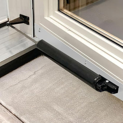 Ideal Security Screen Door Closer, 9”, Silver