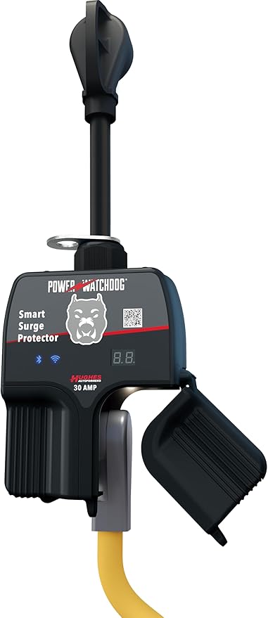 Power Watchdog PWD30W Smart RV Surge Protector, 30A, WiFi & Bluetooth