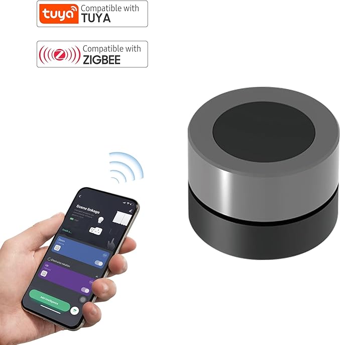 FTVOGUE Home Appliances Smart Button Wireless Control Switch Self Adhesive Scene Controller for Equipment Control Industrial Automation