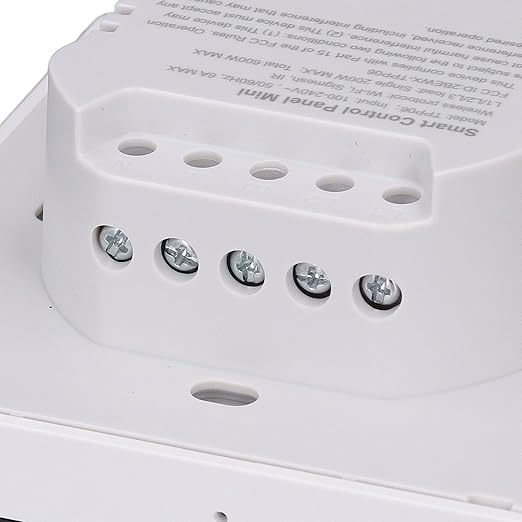 Smart Home Control Panel - 3.5 Inch Full Touchscreen in Wall Mini Scene Wall Switch Panel - 100-240V Interface for Lighting Cameras and Door Locks - Centralized Scene Management