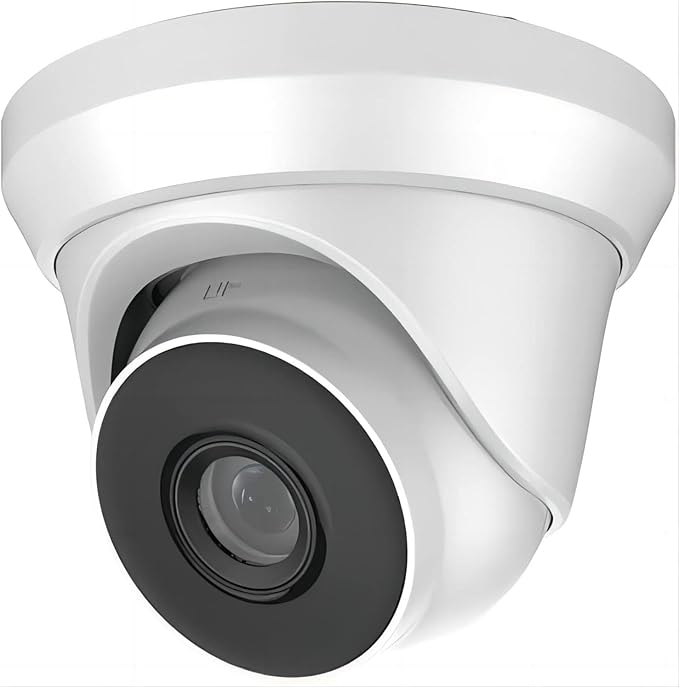 Real HD 4MP Analog Coax Turret Dome TVI CVI CCTV Surveillance Security Camera, 2.8mm 100° Wide Viewing Angle, 65ft IR Night Vision, Outdoor, Full Metal Housing, ONLY Compatible with 4/5MP and 8MP DVR