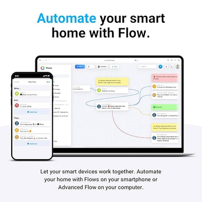 Homey Pro (2026) | Smart Hub for Home Automation – Features Z-Wave Plus, Zigbee, Wi-Fi, BLE, Infrared, Matter & Thread. Compatible with Siri, Alexa & Google Home.