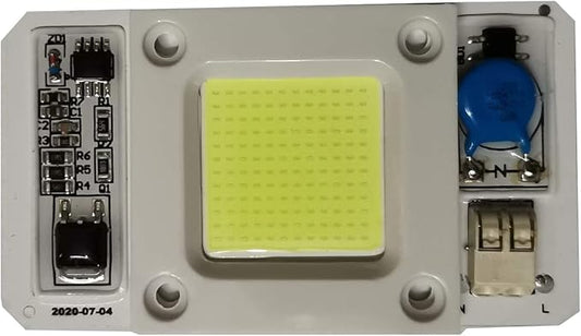 50W Driverless Solderless LED Chip Integrated Smart IC DIY (Cool White 20000K)