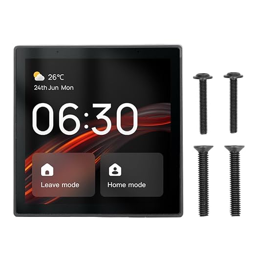 Fafeicy Smart Home Control Panel 4 Inch Touch Screen for Tuya Voice Scene