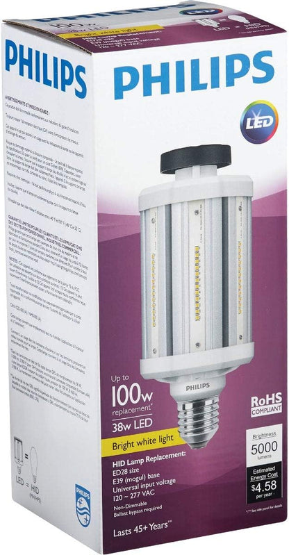 Philips 476044-38ED28/LED/730/ND 120-277V G2 CT 4/1 Omni Directional Flood HID Replacement LED Light Bulb