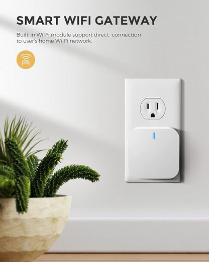 ARPHA Smart Lock Wi-Fi Gateway G1, Remote Control Wi-Fi Bridge, Voice Control, Smart Hub Compatible