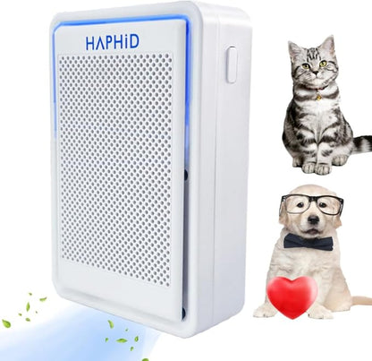 Cat Litter Deodorizer 99%, Pet Odor Eliminator for Strong Odor with Catalyst Filter, Air Purifier Plug In Air Freshener for Home & Pets Litter Box Room Wardrobe Toilet Shoe Cabinet