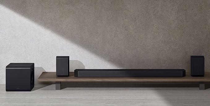 Samsung Q-Series Soundbar HW-Q930F 9.1.4ch with Subwoofer & Rear Speakers, Dolby Atmos DTS:X Wireless Home Theater System, Surround Sound for TV, Gaming & Movies, Titan Black