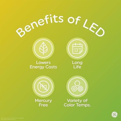 GE Dimmable LED Light Bulb, PAR16 Indoor Floodlight, 3.7-Watt (40-Watt Replacement), 260 Lumen, Bright White, Medium Base, 1-Pack PAR16 LED Light, Recessed Light Bulb, LED Floodlight