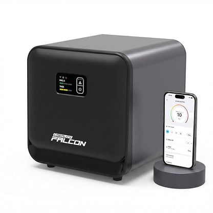 Creality Falcon AP1 Mini Air Purifier for A1 series Laser Engraver, 174m³/h High Airflow, HEPA & Activated Carbon Filter, 99.9% Smoke & Odor Removal, Quiet 56dB, Compact Desktop Fume Extractor