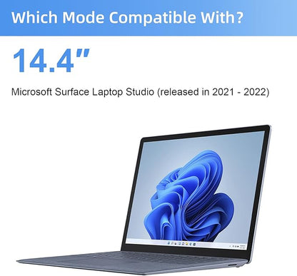 Mamol Magnetic Privacy Screen for 14.4 inch Microsoft Surface Laptop Studio, Removable Anti Spy Glare Blue Light Filter, Surface Laptop Studio 2/1 Privacy Screen Protector 14 in