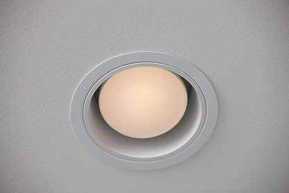 PHILIPS LED 65W BR30 6-Pack Ultra Definition Daylight (5000K) 650 Lumen (7.5W = 65W) Dimmable Frosted Flicker-Free Light Bulbs