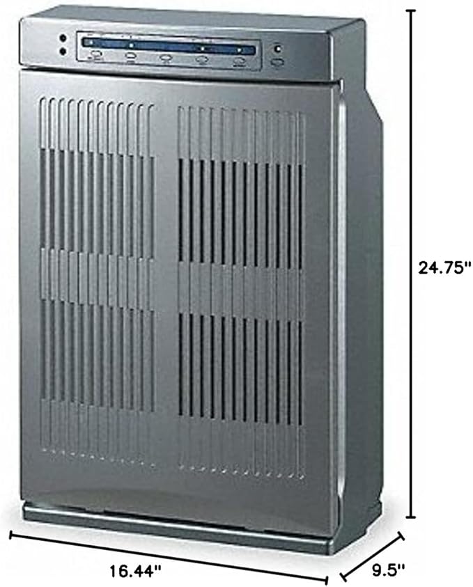 Portable Air Cleaner, HEPA, 41/68/197 CFM
