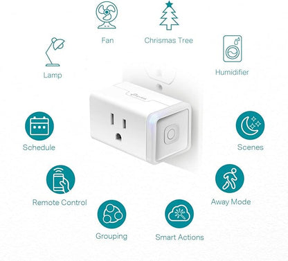 Kasa Smart Plug HS103P4 (4-Pack) and HS103P3 (3-Pack)