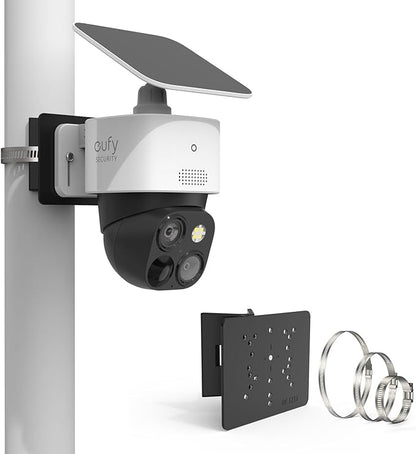 Pole Mount for for AOSU D1 SE/Lite/Max,eufy Solocam S340/E30,Reolink Argus PT 3MP/4MP/5MP/2K ANSQUE(GU01/SA01),SEHMUA,TP-Link Tapo Outdoor Pan/Tilt Wi-Fi,Cinnado B6 Security Cameras (Black)