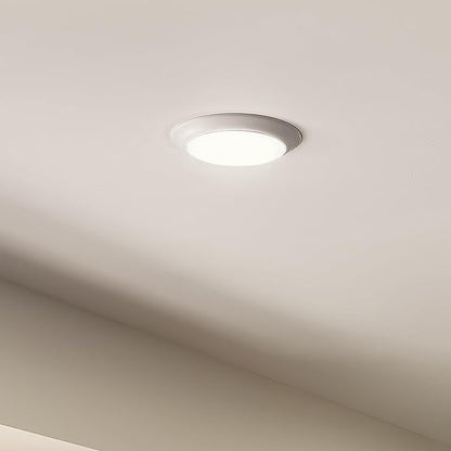Kichler Gen I LED Downlight, 7.5" Ceiling Flush Mount Interior Dimmable Light, 2700K, (7.5" x 1.5"), White, 43846WHLED27