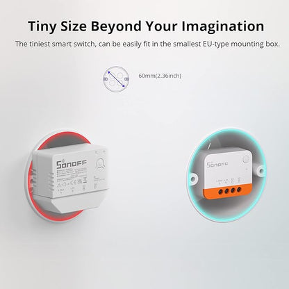 SONOFF Zigbee Smart Switch, No Neutral Conductor Required, Compatible with Alexa & Google Home, Requires Zigbee Gateway