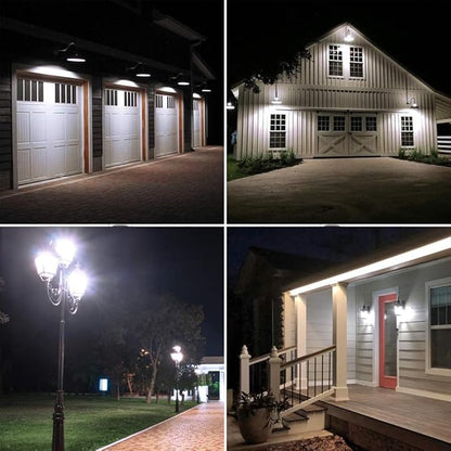 Dusk to Dawn Light Bulb, 5W (Equivalent to 40 Watt Incandescent) A19 LED Light Sensor Bulbs, Smart Auto On/Off, Indoor/Outdoor Lighting Bulb for Stairway Porch Patio, E26 Base, 2-Pack, Not Dimmable