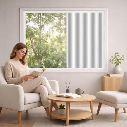 Godark Motorized Bottom Up Celllular Shades WiFi Enabled Smart Honeycomb Blinds Compatible with Alexa/Google Home Easy Install Blackout Window Blinds with Aluminum Frame Customize Size-White