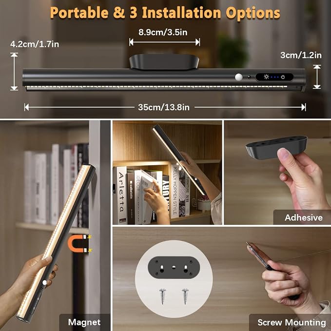 Battery Powered Operated Wall Strip Light with Motion Sensor