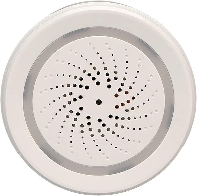 Smart Siren Alarm, 105dB, APP Control, Alarm for Home Security Alarm, Panic Alarm, Audible Alerts, Remote Control, Support and Google Home Assistant