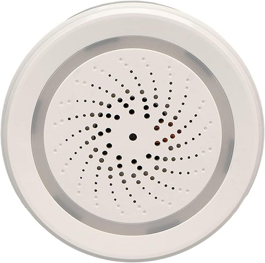 Smart Siren Alarm, 105dB, APP Control, Alarm for Home Security Alarm, Panic Alarm, Audible Alerts, Remote Control, Support and Google Home Assistant