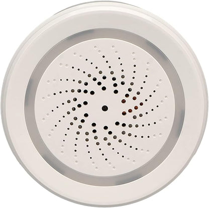 Smart Siren Alarm, Alarm for Home Security, 105dB 2.4G Burglar Alarm DIY Smart Home Security System with Sound and Light Alarm, App Control, Work for