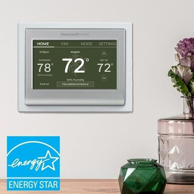 Honeywell Home RTH9585WF Wi-Fi Smart Color Thermostat + Wall Plate