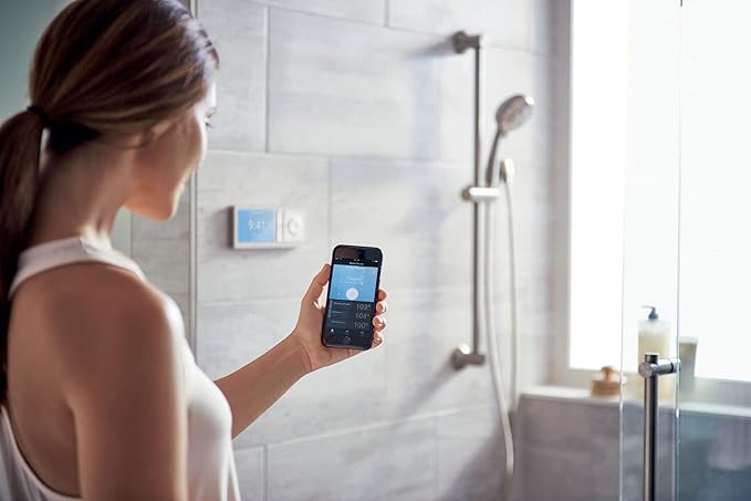 Moen TS3302TB U by Moen Digital Shower Controller and S3102 Valve 2-Outlet