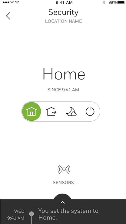 Honeywell Home RCHS5200WF Smart Home Security Base Station