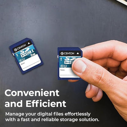 Centon Electronics MP Essential SDXC Card, Ultimate Memory Card for Phones, Tablets, Cameras, and More, UHS1, 64GB, 5 Bulk Pack