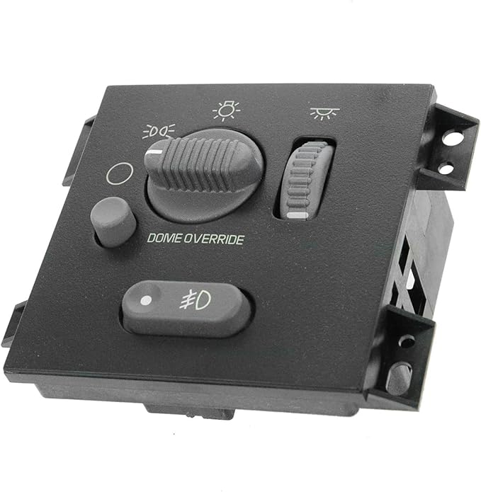 TRQ Headlight Switch Compatible with 1999-2005 Chevrolet Blazer 1998-2004 S10 GMC Sonoma 1999-2004 Oldsmobile Bravada