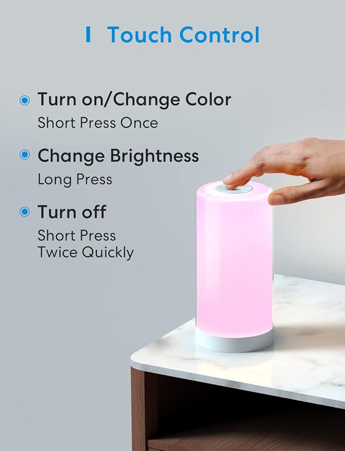 meross Smart Light Bulb and Lamp Compatible with Apple HomeKit, Siri, Alexa, Google Assistant and SmartThings