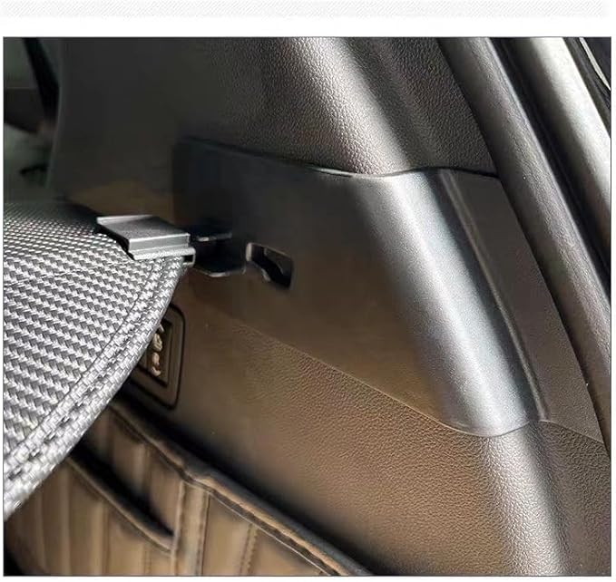 Retractable Cargo Cover Compatible with Cadillac XT6 2019-2025 Rear Privacy Screen Car Storage Trunk Luggage Tonneau Security Shade Protector Anti Theft Shield (Carbon Fiber Style)