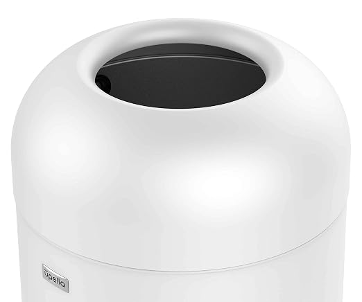 71 Liter / 18.8 Gallon Commercial Open Top Trash Can, Big Capacity, Brushed Stainless Steel (White)