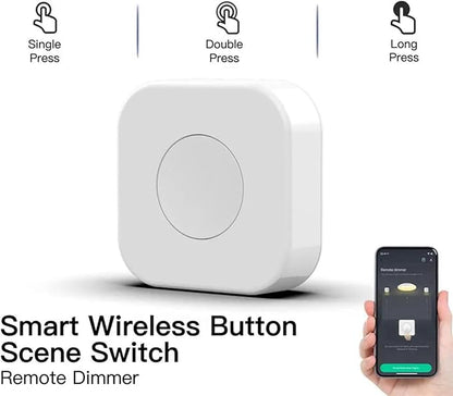 4X Tuya Zigbee Button Smart Scene Switch Intelligent Linkage Wireless Switch Automation Work with Smart Life
