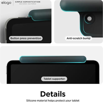 elago Home Hub Mount for iPad mini/Air/Pro | [iPad Wall Mount] [Homekit Mount] [Easy Installation] [Scratch-Free] [Cable Management Included] [Black]